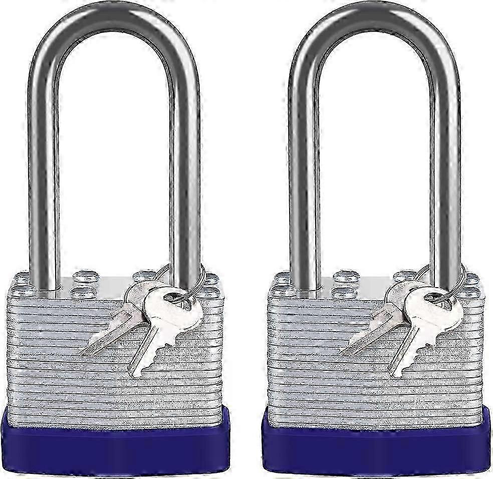 Outdoor Laminated Steel Padlock 40mm,2pcs