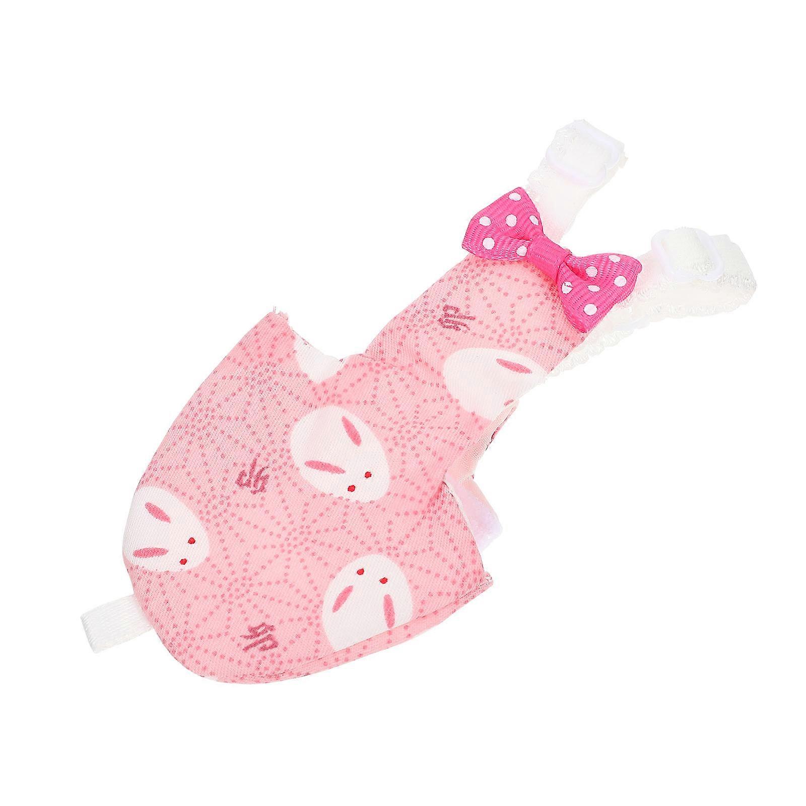 Decorative Bird Clothes Bird Flight Suit for Decor Pink Material