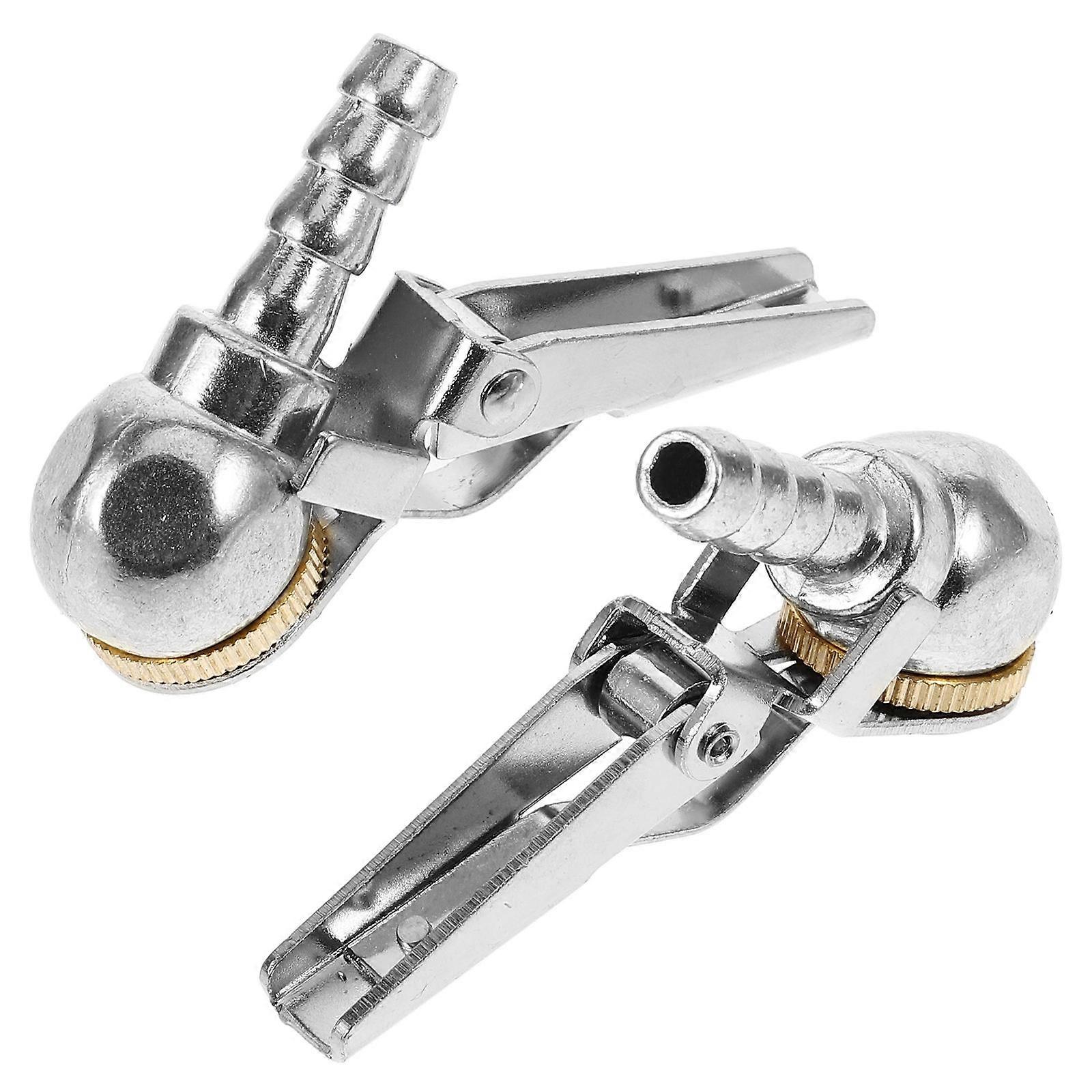 Tire Chuck For Air Compressor Car Tire Inflator Quick Connect 2Pcs