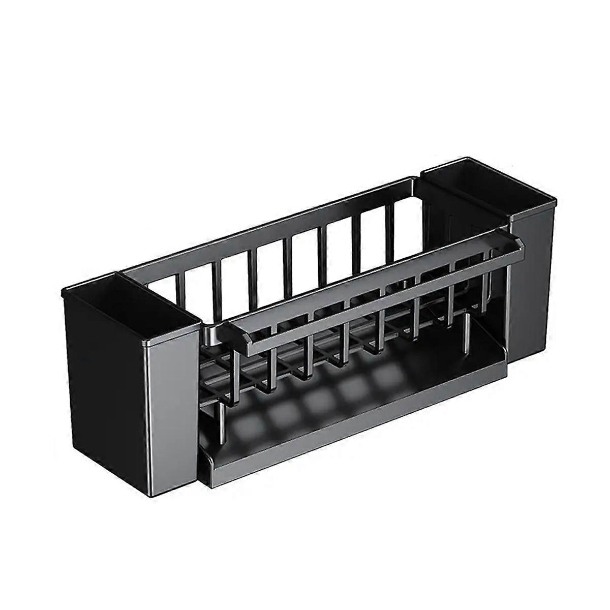 filter basket Kitchen Sink Drain Rack black