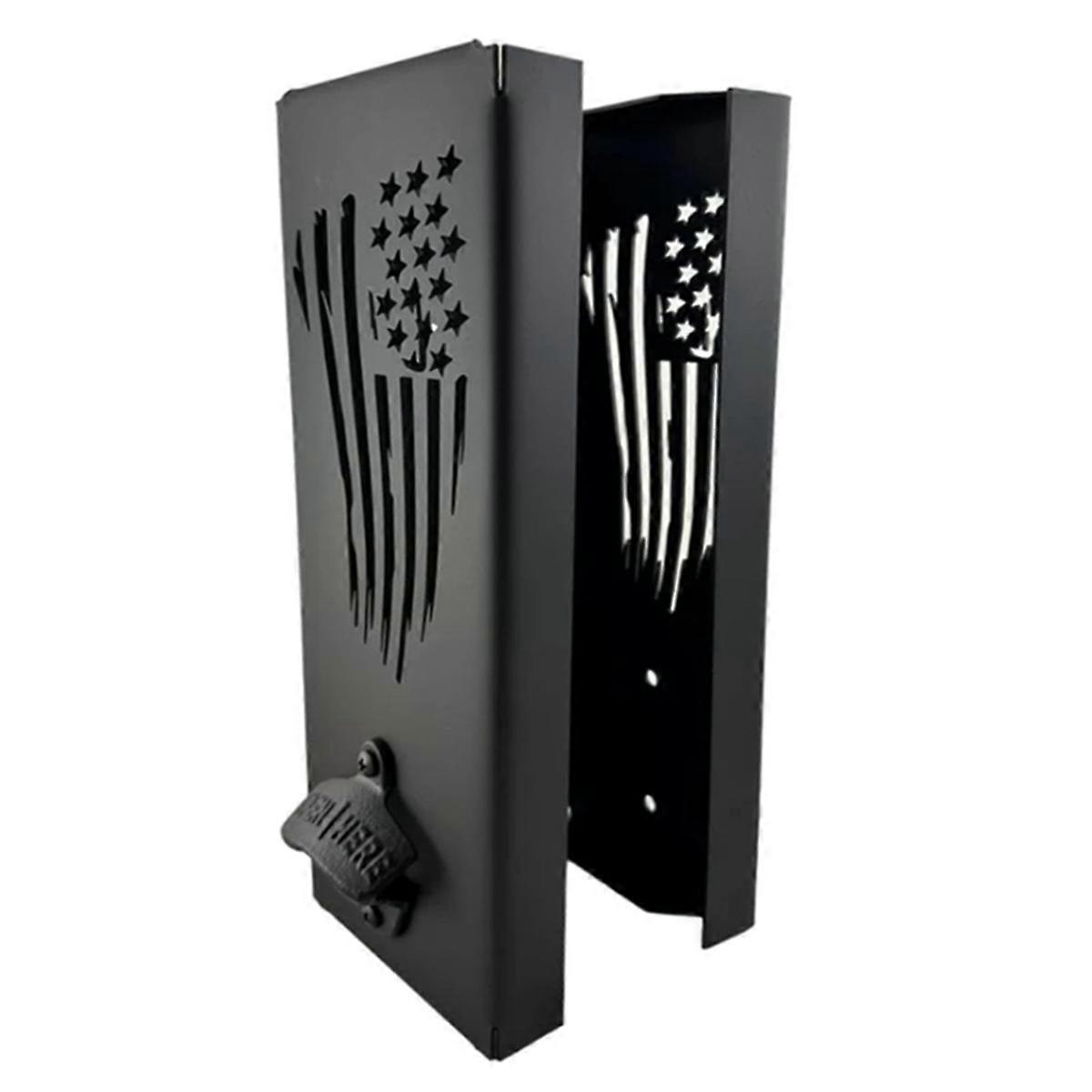 Can Cooler Stand, Wall Mounted Can Cooler Stand with Bottle Opener