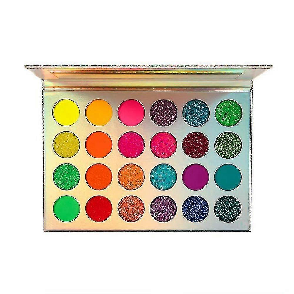 24 Colors Rainbow Eyeshadow Palette - Professional Makeup Set