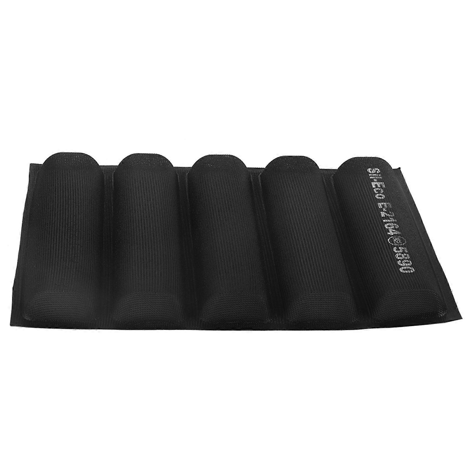 Silicone Oblong Shape Bread Molds Baguette Pan French Bakeware Tray