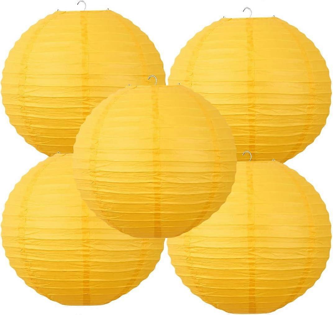 Chinese Style Paper Lanterns, Set of 5, Suitable for Party Decoration