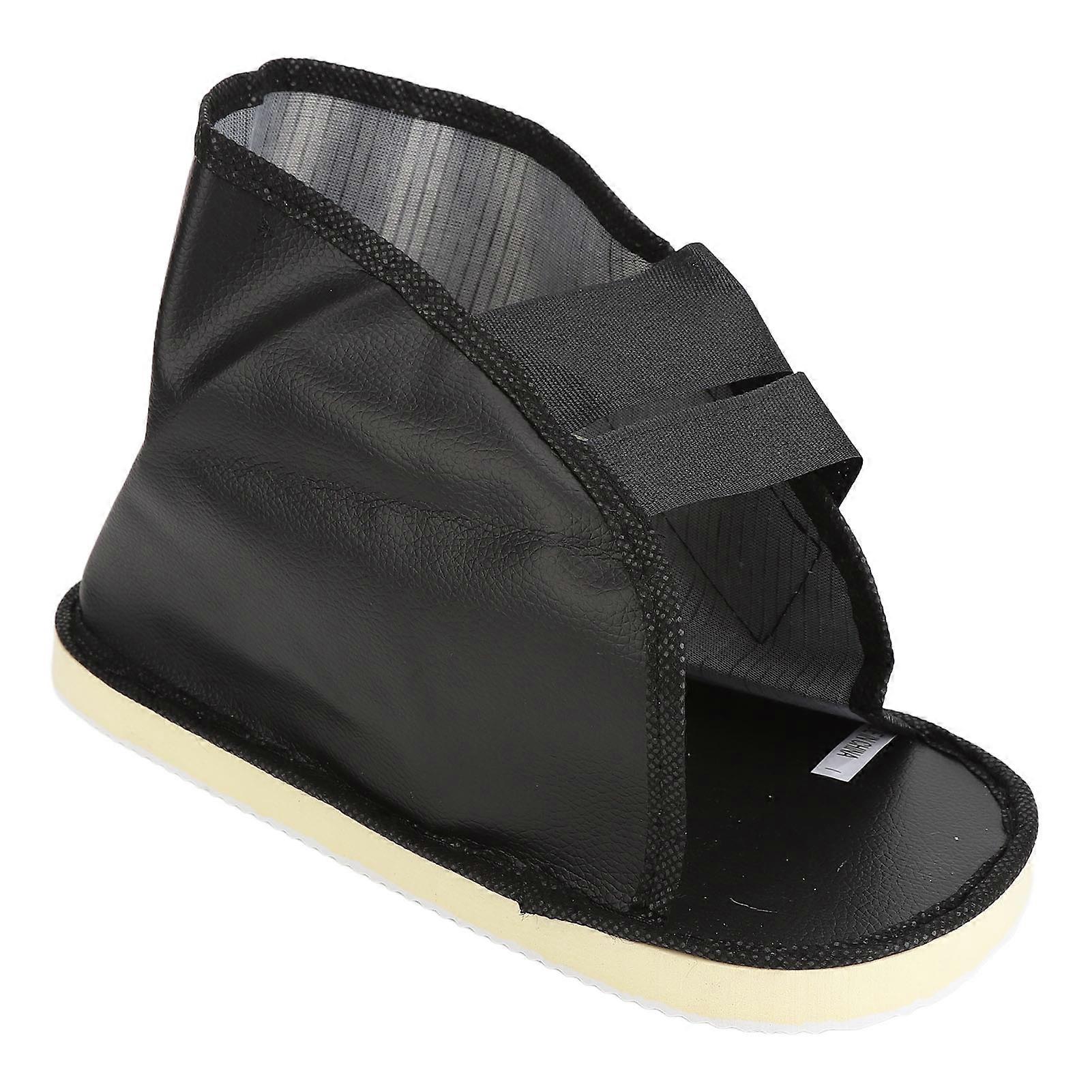 Chaussure postopératoire en similicuir réglable, antidérapante et absorbant les chocs, pour pied enflé et cassé, orteil XL