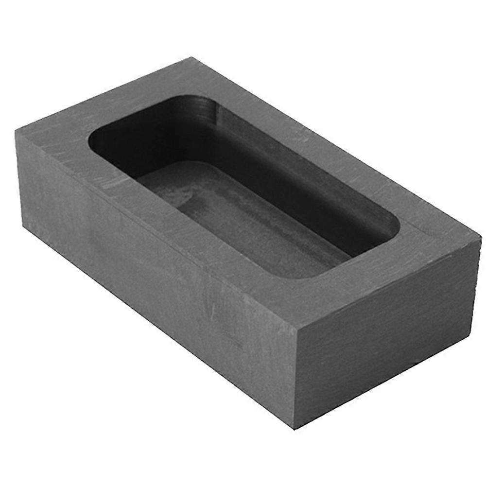 Black Graphite Mold for Melting Gold Silver Copper 5Pcs Metal Casting Mold