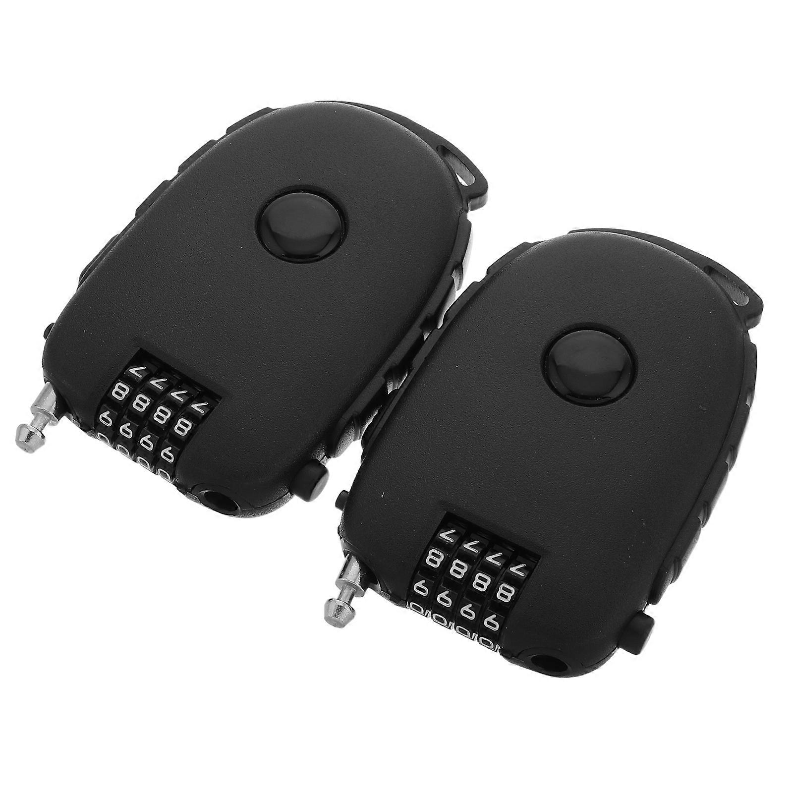 Portable Flexible Steel Cable Lock for Bike Security 10Pcs Quick Release