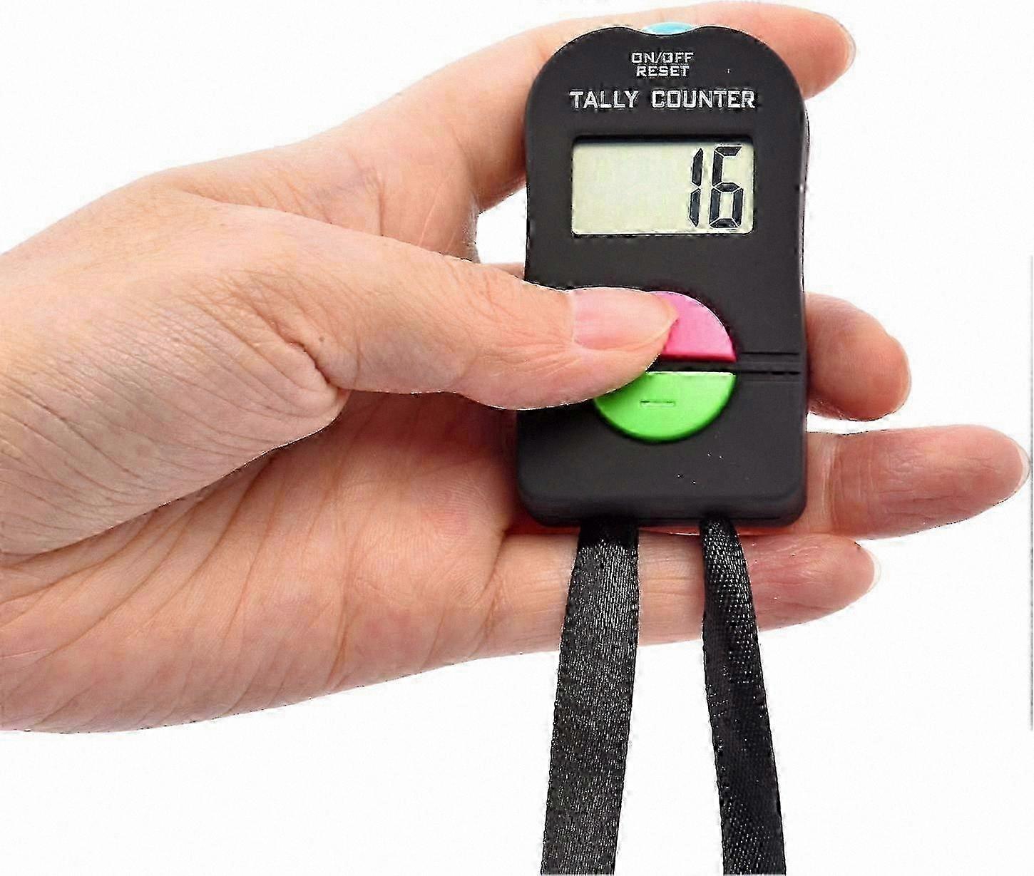 Digital Handheld Tally Counter with Neck Strap for Sports, Crafting, and Event Tracking