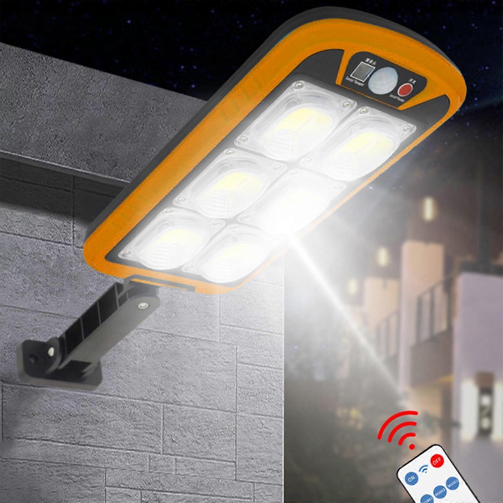 SSNNDMBJHAO Street- IP65 Outdoor Powered Lights Dusk To Break With Motion Sensor Security Streetlights For Parking Lot- Remote Control