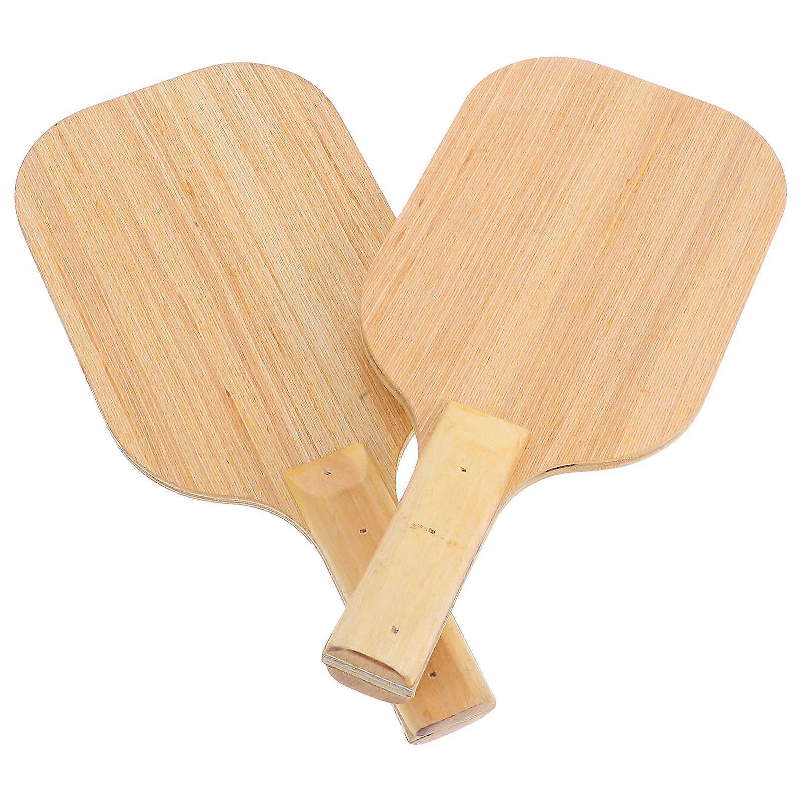 2Pcs Table Tennis Paddle Designed For Visual Impaired Individuals High Sensitivity Rebound With Sounds Feedback Technology