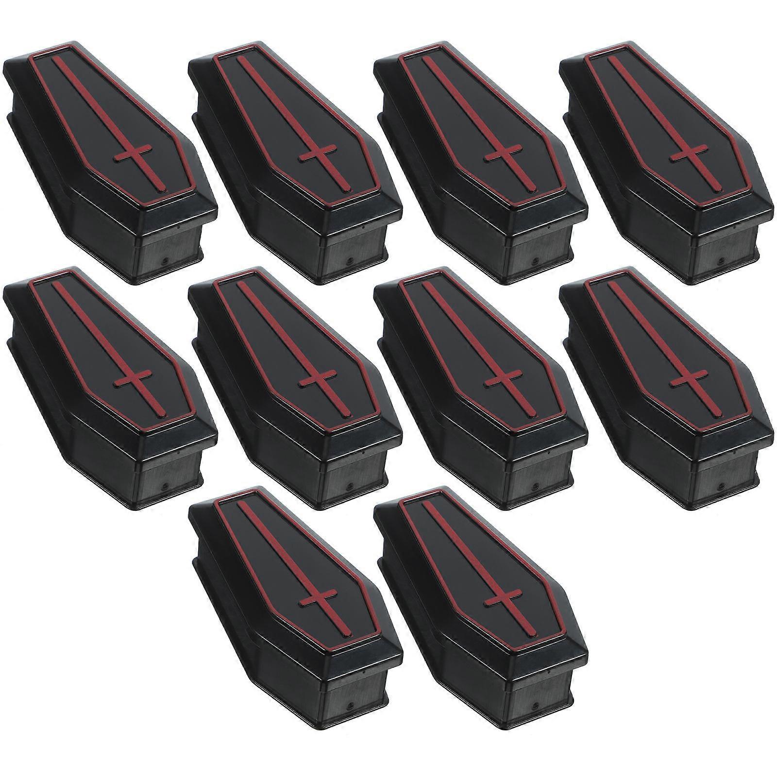 Miniature Halloween Coffin Box for Party Use 40Pcs Coffin Boxes