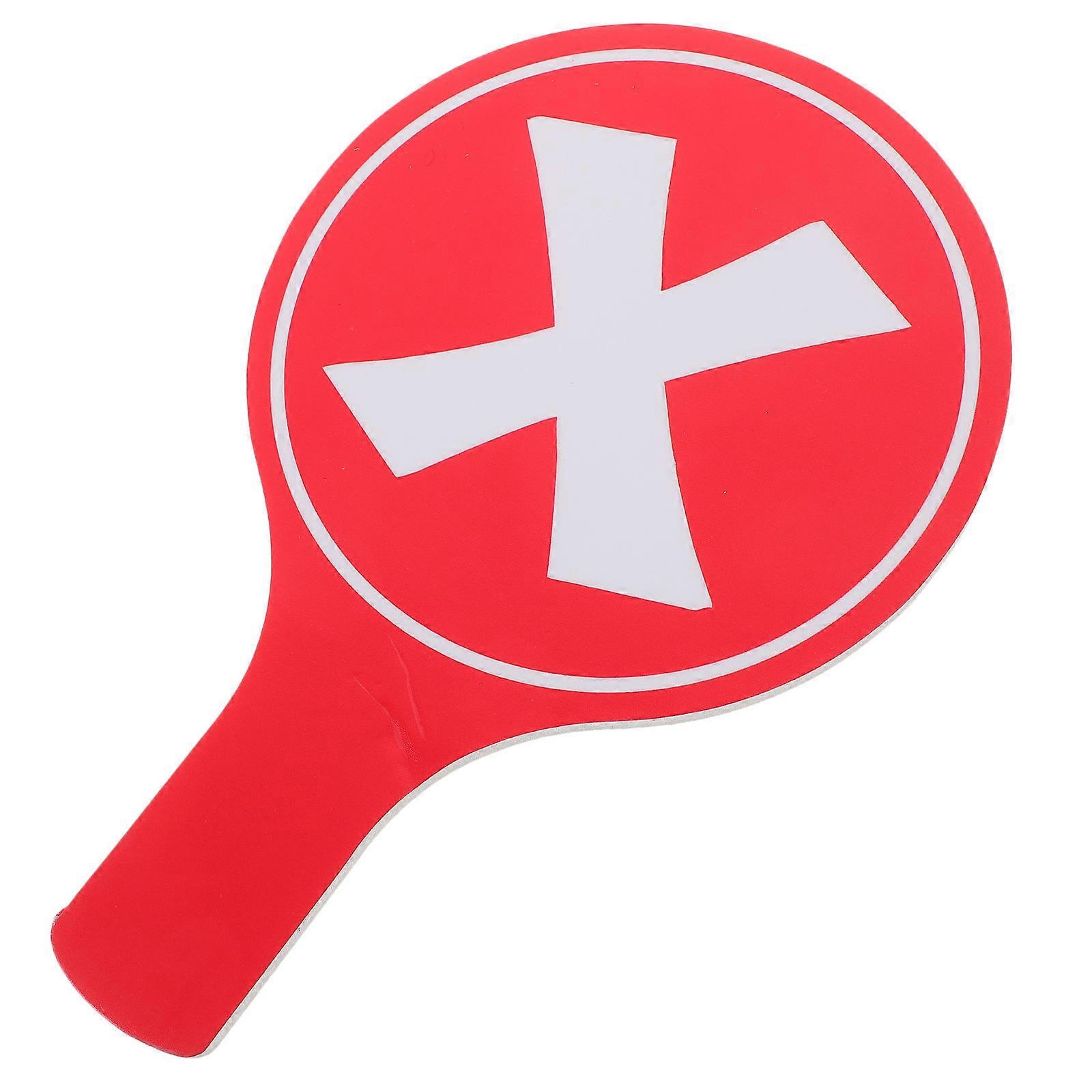 Classroom Teaching Essential 3Pcs Handheld Answer Paddle Designed For Teachers And Students In Rectangular Foam Material