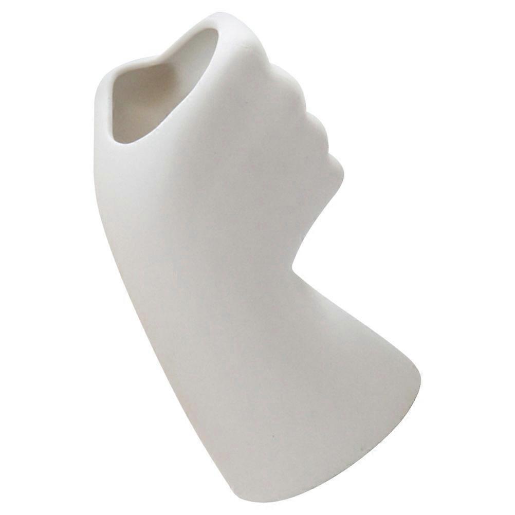 Nordic Style Flower Container Fist Shape Suitable For Home Gardening 14.50X9.00X6.80CM 1Pack