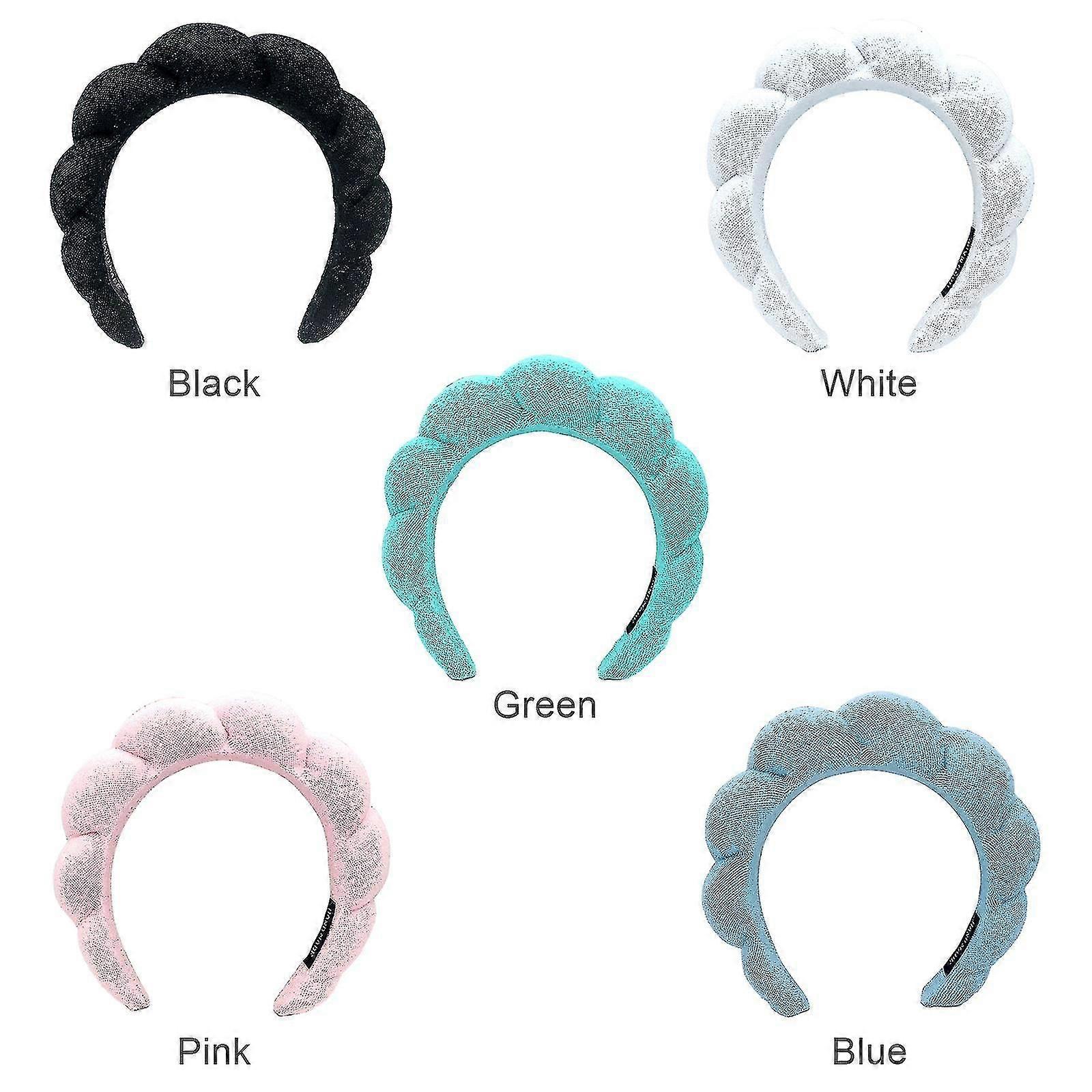 Lázeňská čelenka Sponge Spa čelenka pro mytí obličeje obličejový make-up čelenka novinka