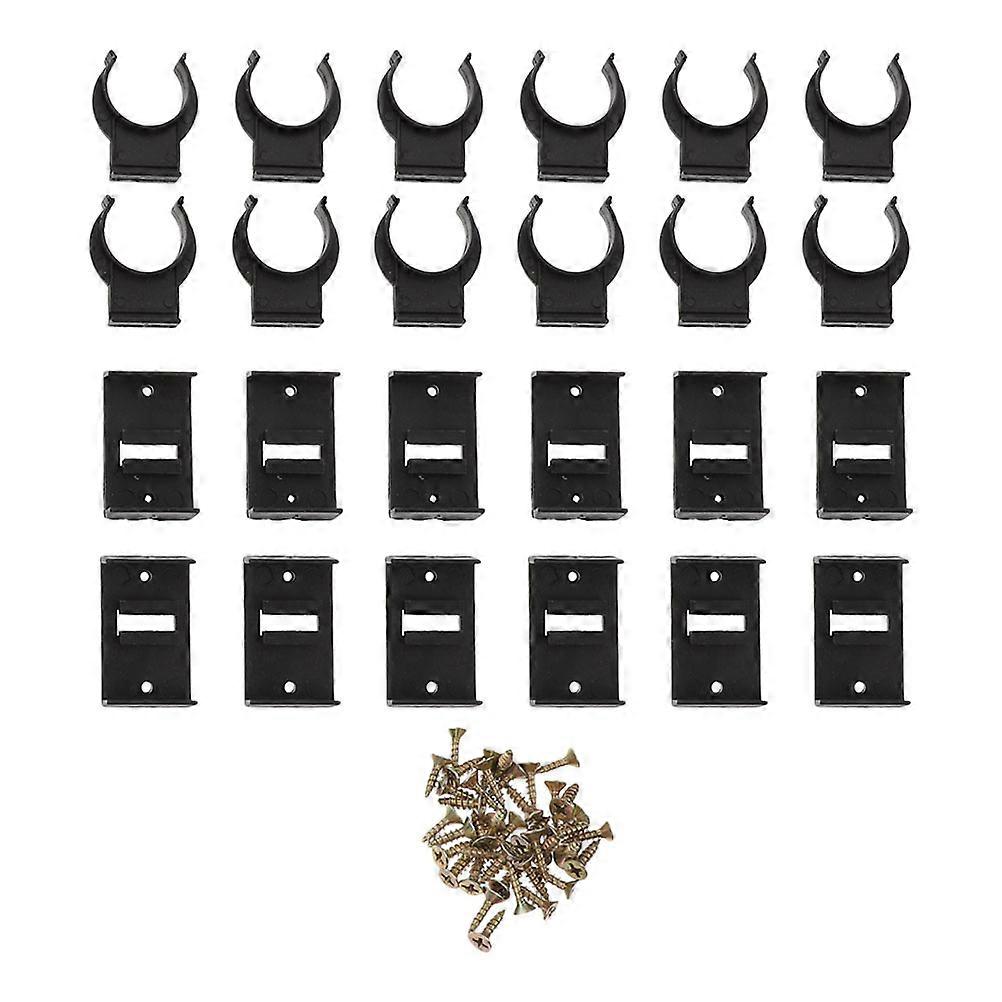 Kitchen Cabinet Foot Clips Plastic Adjustable Plinth Clips for Kickboards 2Sets