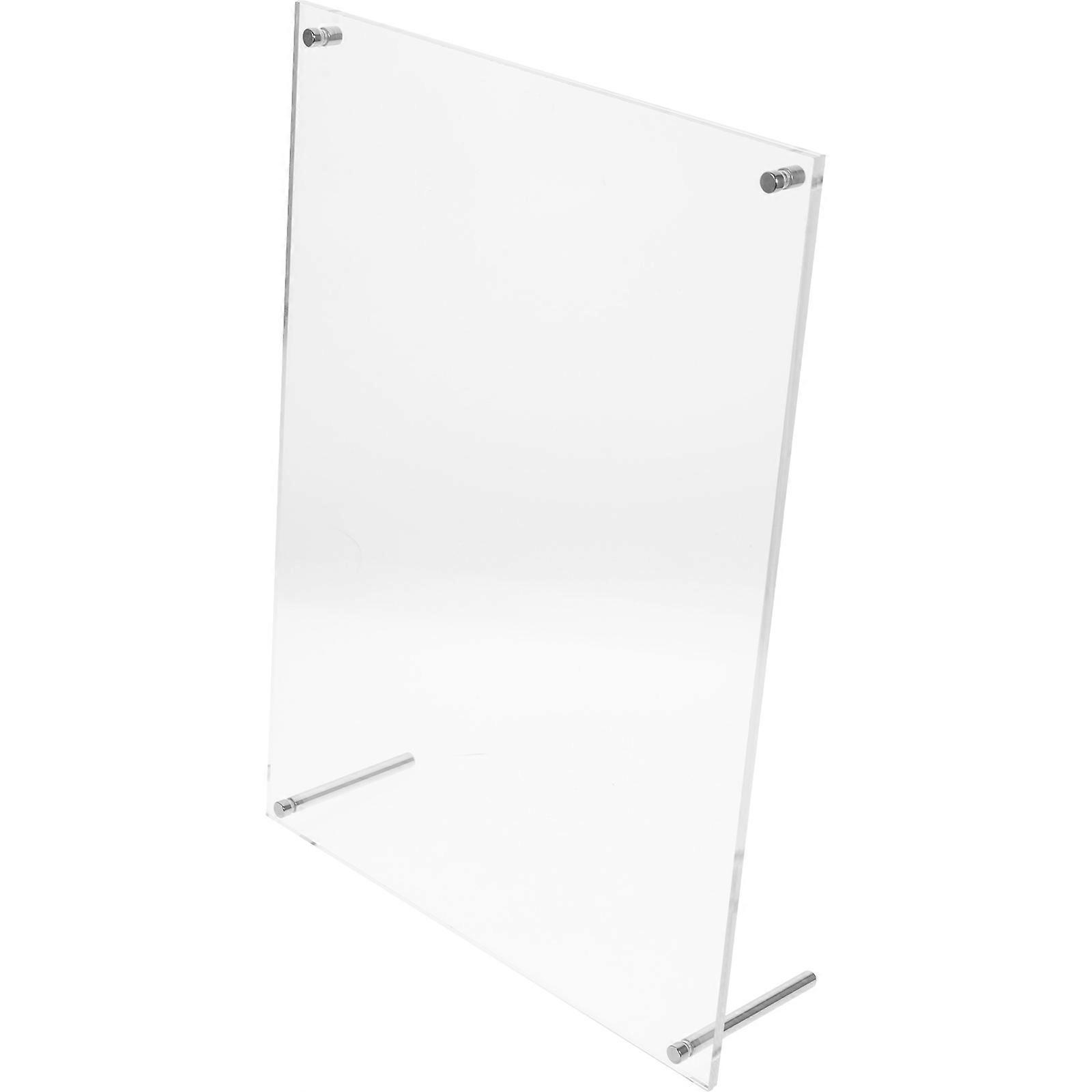 Clear Acrylic Picture Frame for Certificate Holding 3Pcs