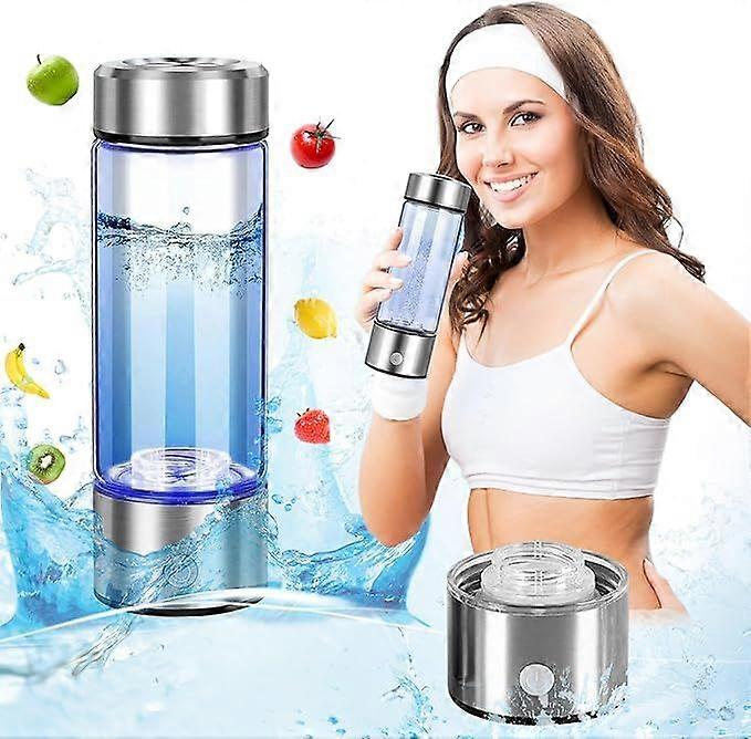 Portable Water Ionizer 420ml  Silver