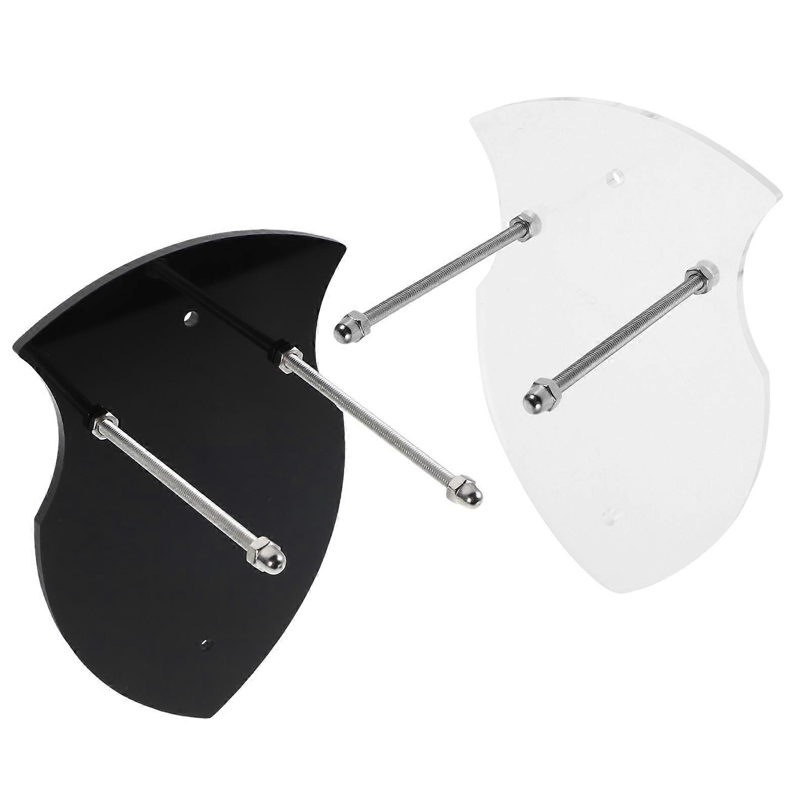 Acrylic Sword Wall Mount Rack for Display 8Pcs Holder Stand