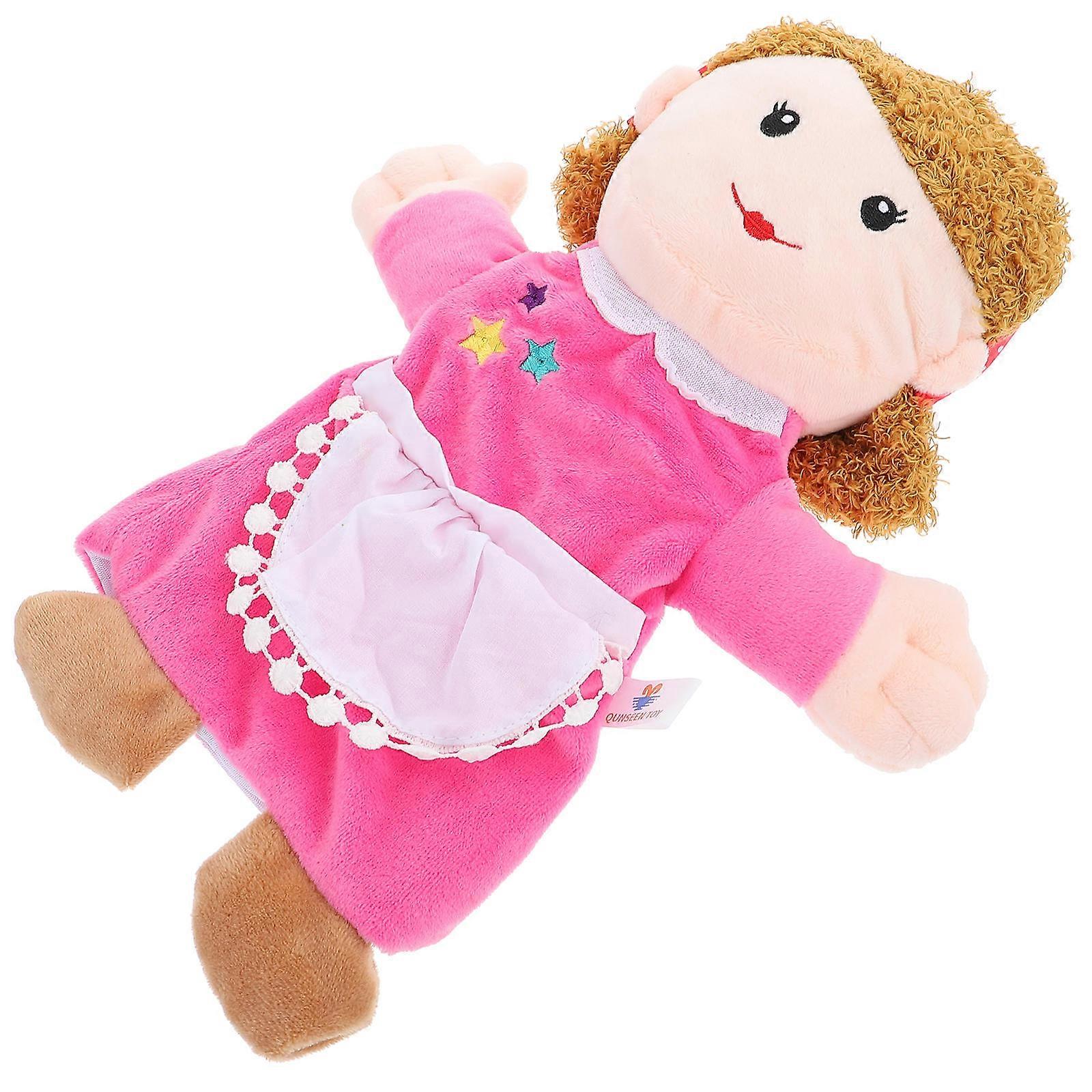 Mama Hand Puppet Toy for Family Interactive Play for Home Use