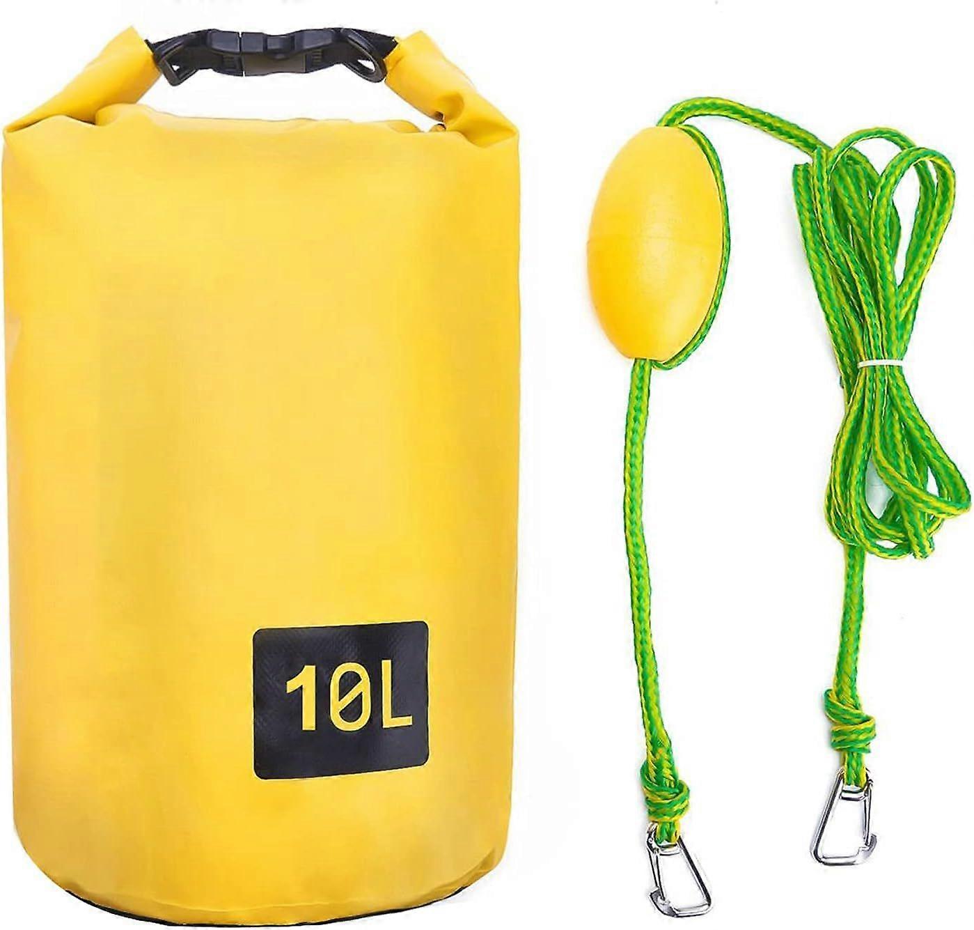 Sand Bag Anchor, 2 in 1 PVC Dry Bag Anchor for Jet Ski Sand Anchor with Adjustable Buoy, Ideal for Paddle Boards, Rafts, Kayaks, Floats and Boats