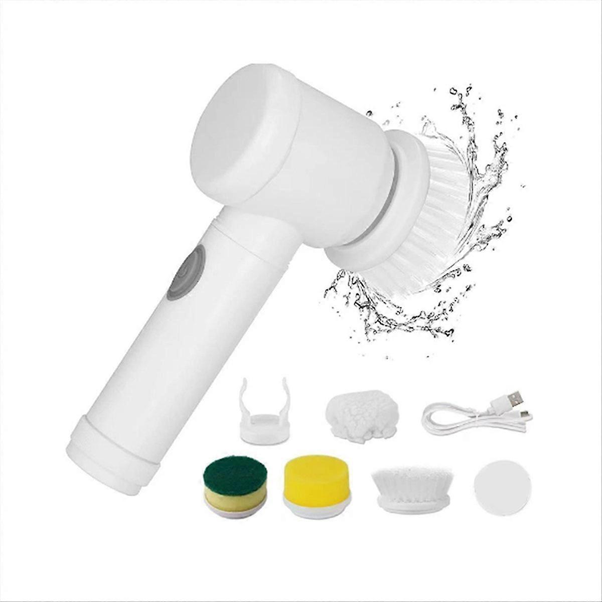 Elektrisk rengøringsbørste til rengøring af badekar, gulvfliser, vinduer, vask