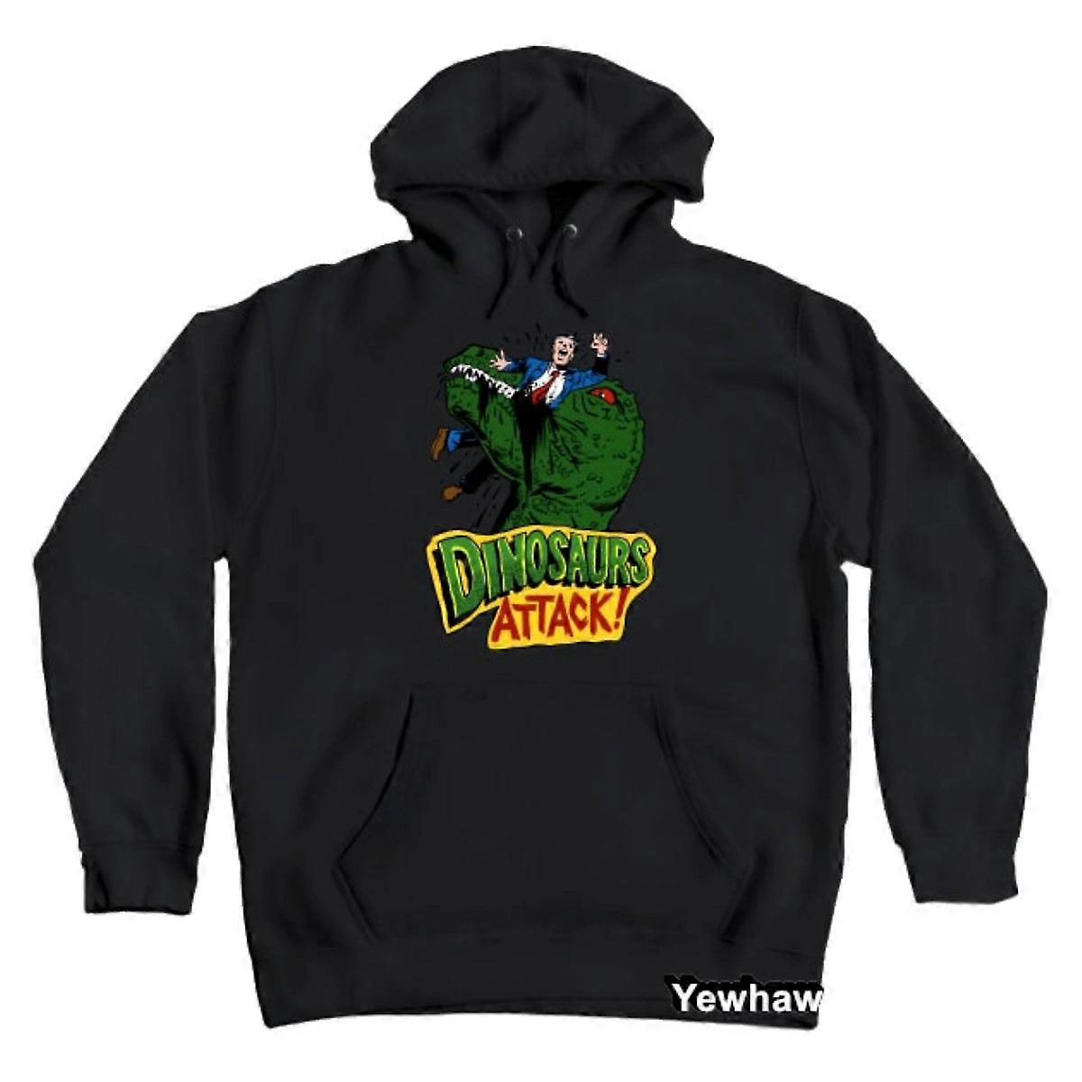 ¡Los dinosaurios atacan! Sudadera con capucha