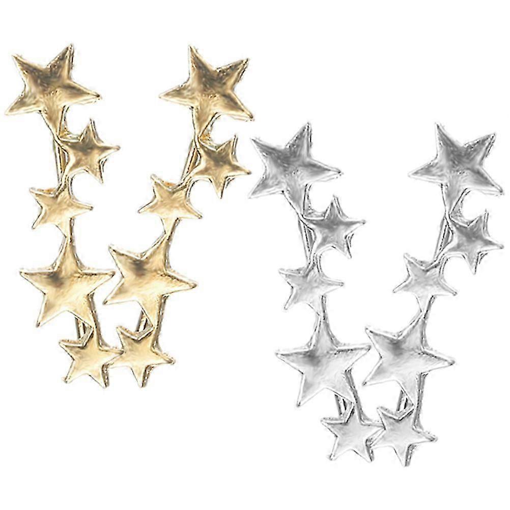 Star Crawler Earrings for Women's