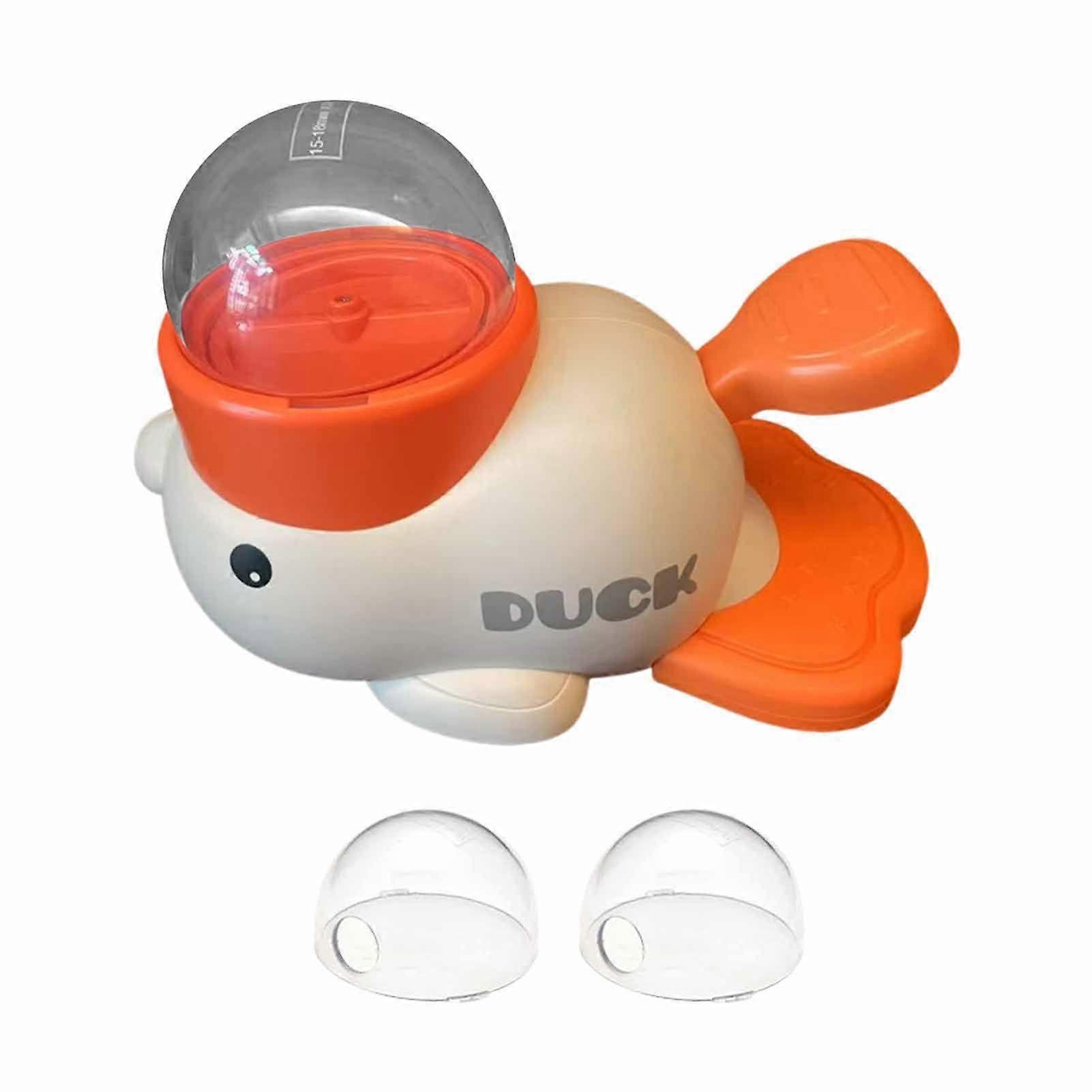 2-in-1 Interactive Dog Slow Feeder Duck Shaped Puzzle Food Dispensing Toy Puppy IQ Training Entertainment Toy for Small to Large Dogs