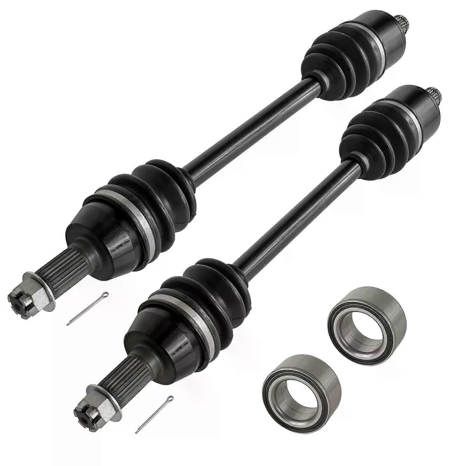 Front Left & Right CV Joint Axle With Bearing For Polaris RZR 800 EFI 2008-2014 NO.24916