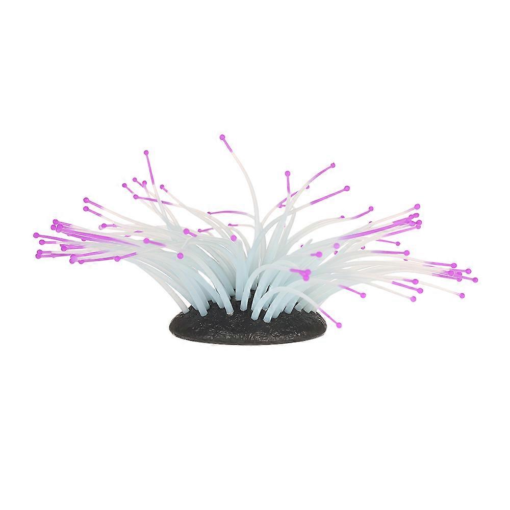 Artificial Silicone Sea Anemone With Glowing Effect