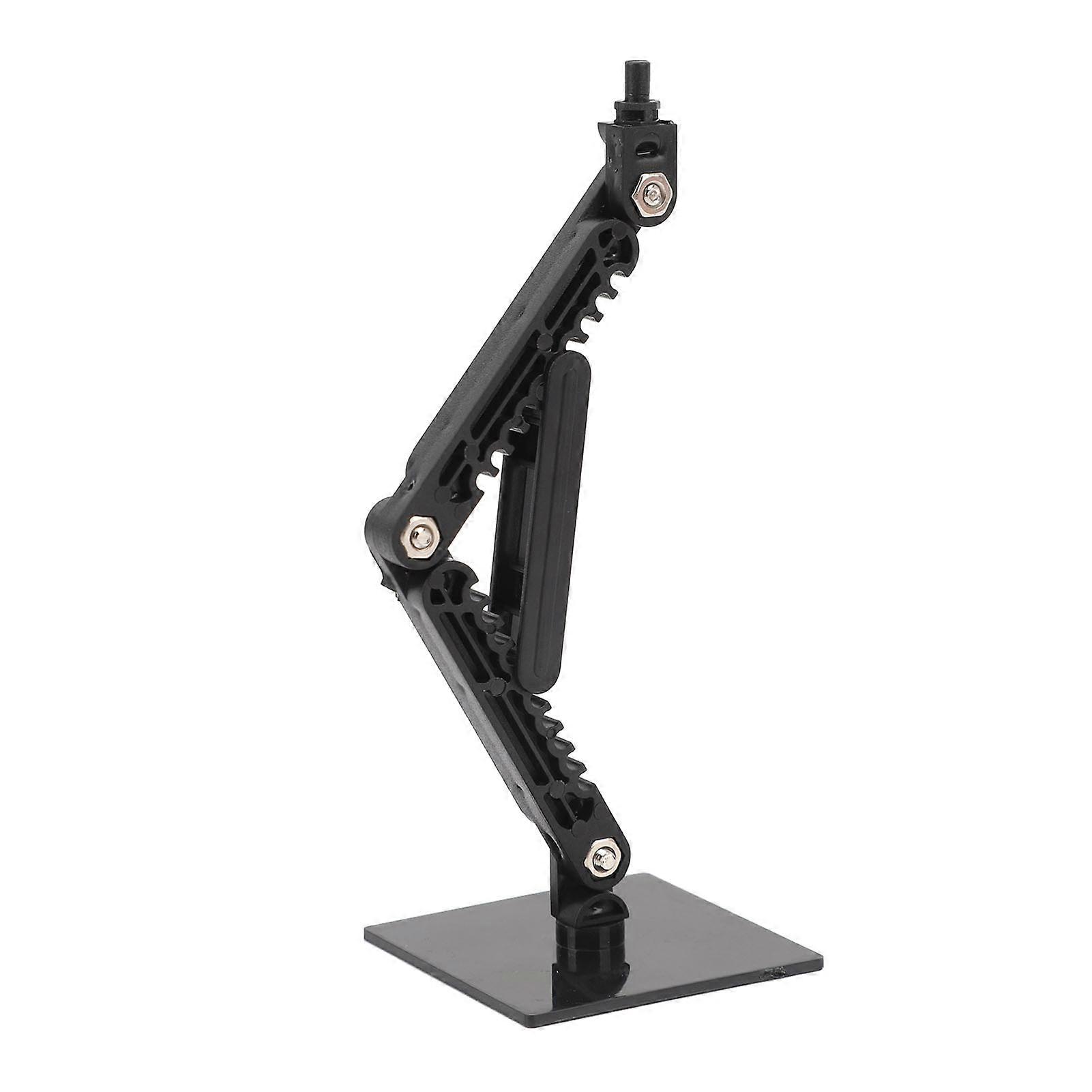 10 Pcs Action Figure Display Holder High Stability Doll Model Support Stand for 6 Inch Action Dolls Models Black 