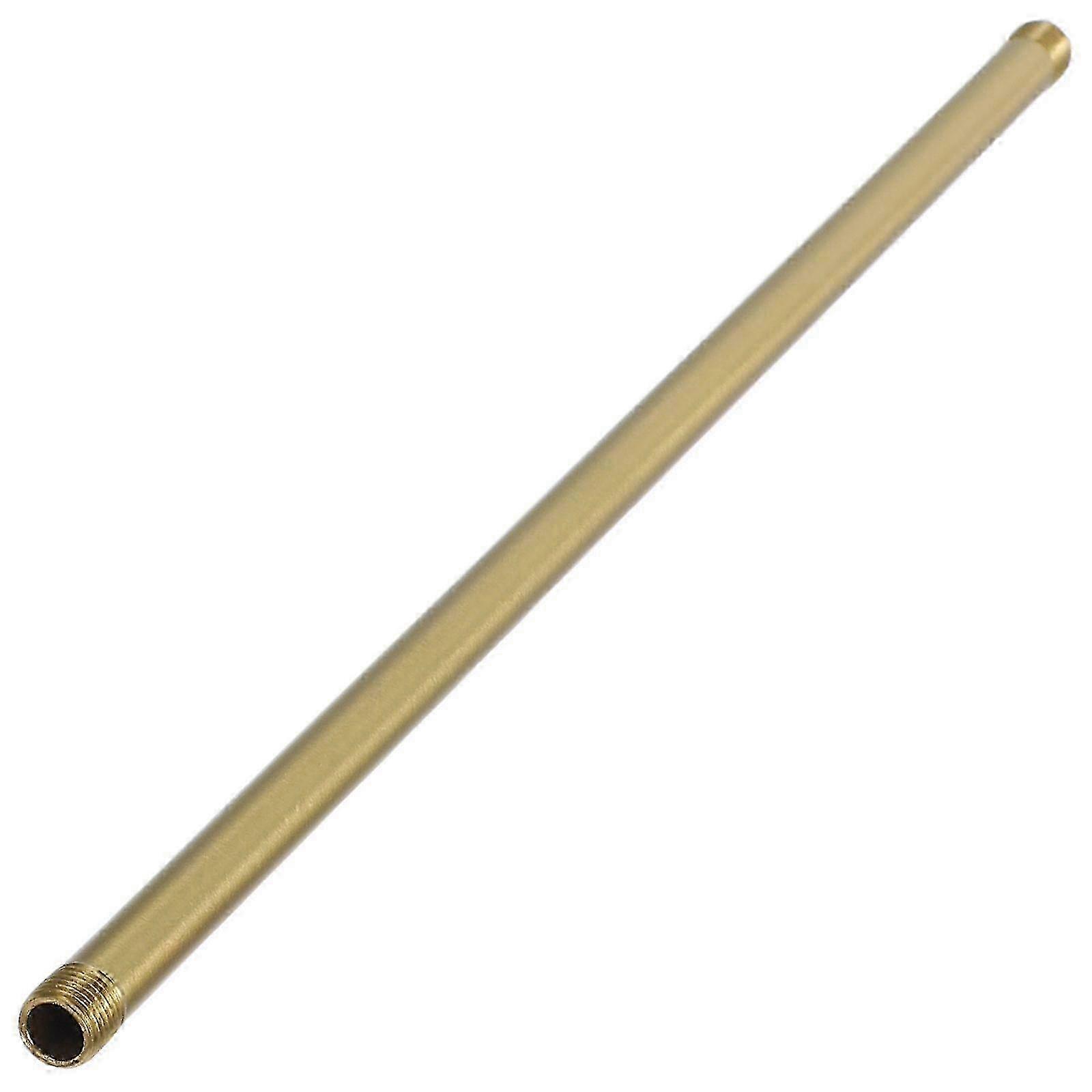 Long Brass Nipple Pipe Fitting Polished Brass Nipple Pipe Threaded Rod for Lamp Fixture Ideal for DIY Lighting Projects M10 300mm