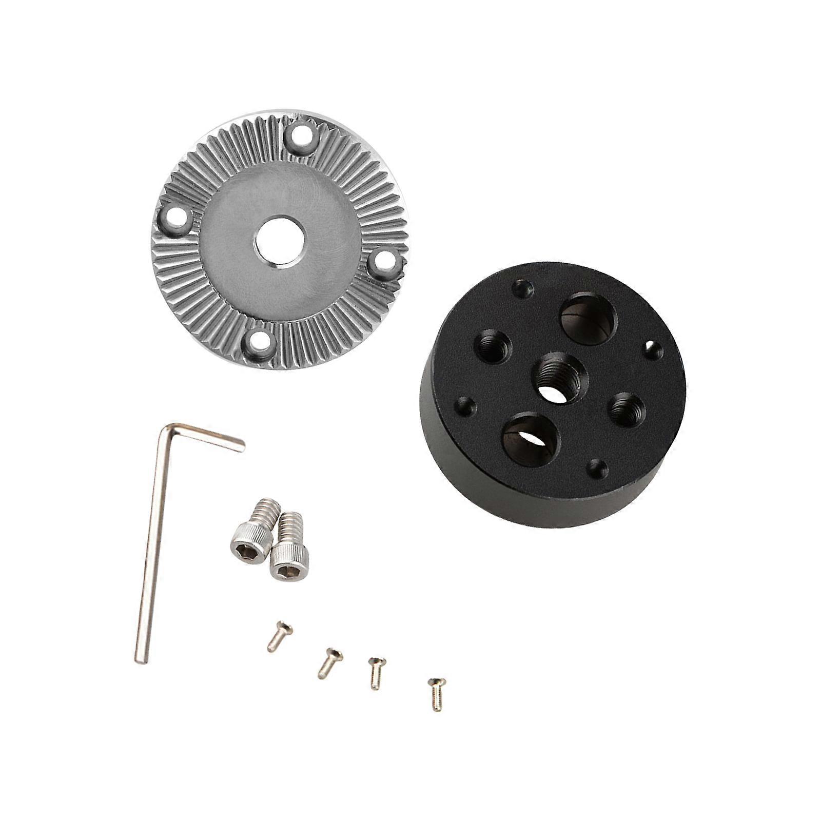 M6/4 Rosette Mount Screw Thread Adapter Stand for DSLR Camera Cage Wooden Handle Photography Accessories Multicolor