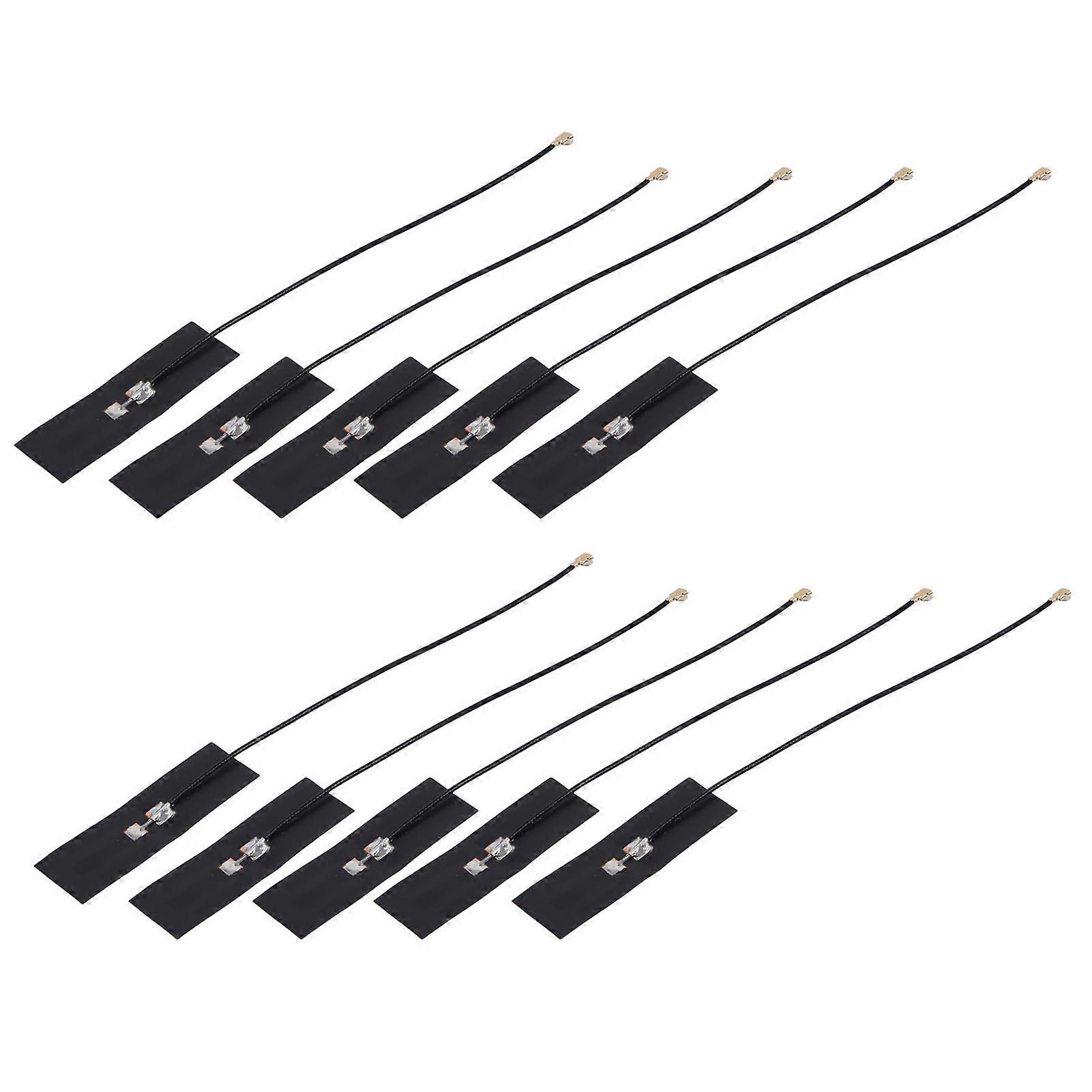 10Pcs FPC Antenna Built in 2 Frequency Flexible for WiFi Bluetooth Router NZ‑2.4G/5.8G‑FPC‑003