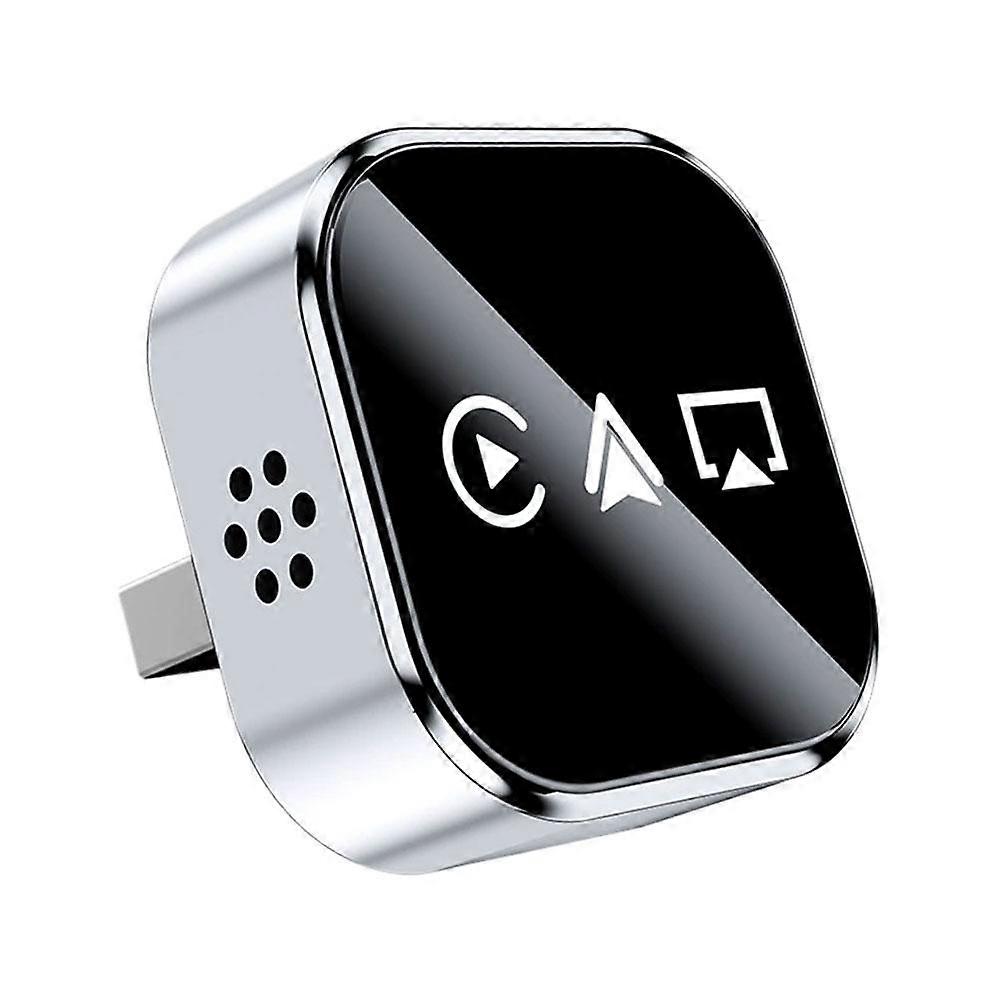 5th Gen Smart Car Adapter with Dual-Band Wi-Fi Bluetooth 5.3 Universal Fit for 200+ 2016-2024 Vehicles Seamless Audio Navigation Sync