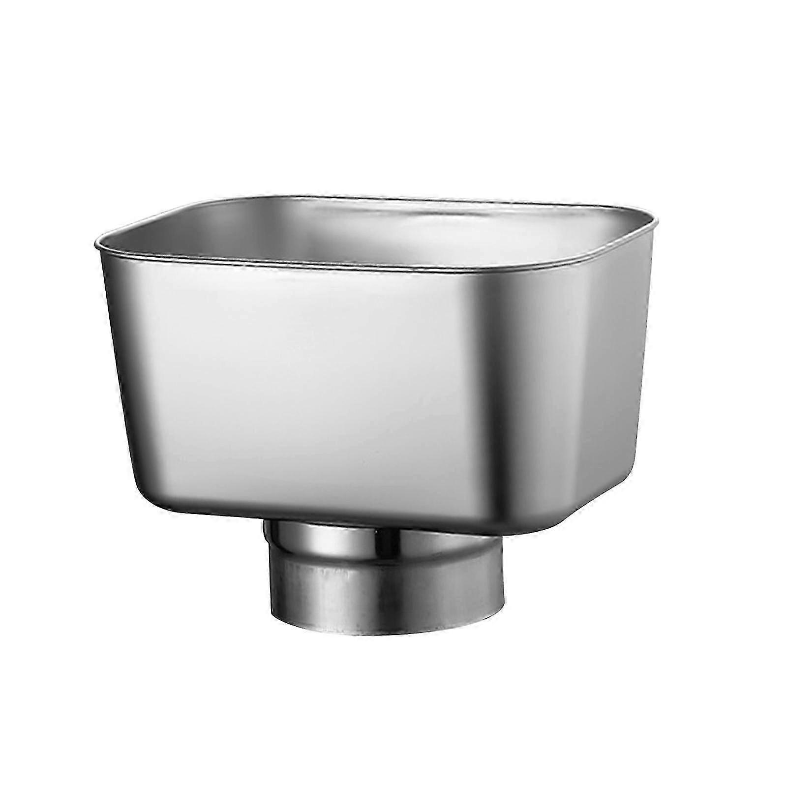 Gutter downspout adapter for efficient roof water drainage