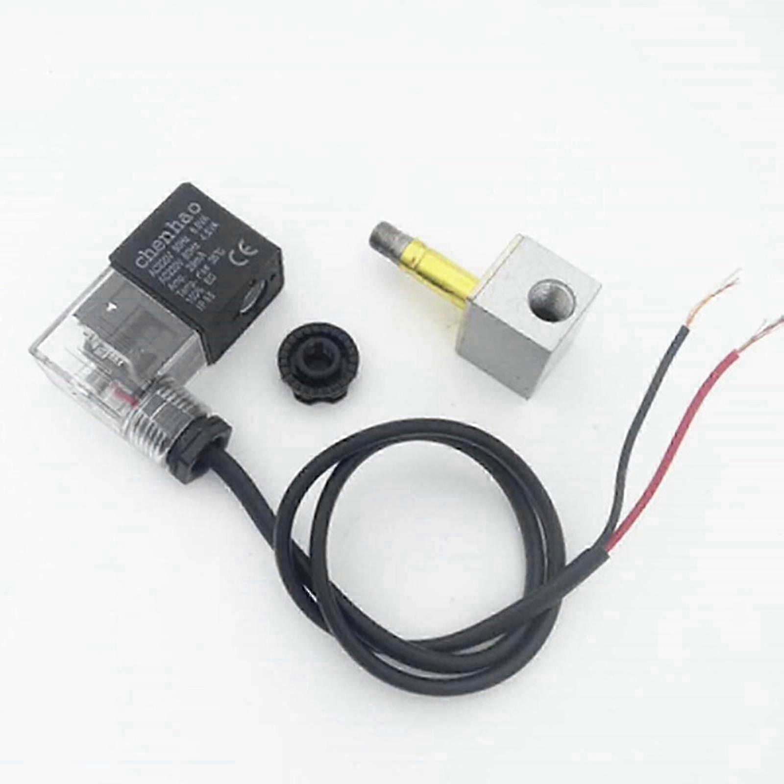 Practical Mute Oil-free Air Compressor Replacement Solenoid Valve One-way Valve for Power-off Venting Exhaust System Edition 1107