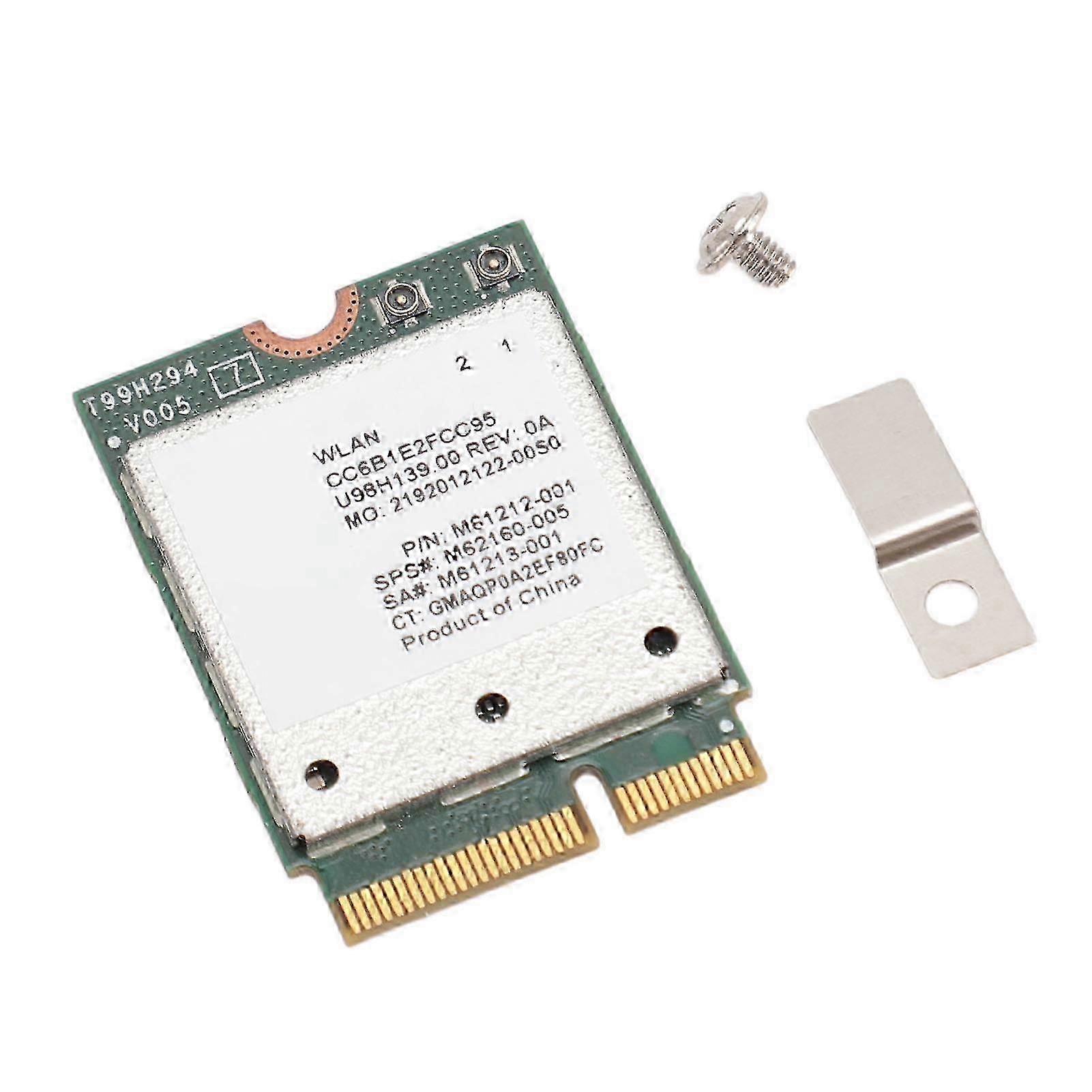 QCNFA765 M.2 WiFi 6 Wireless Card 2400Mbps Dual Band 2.4G/5G