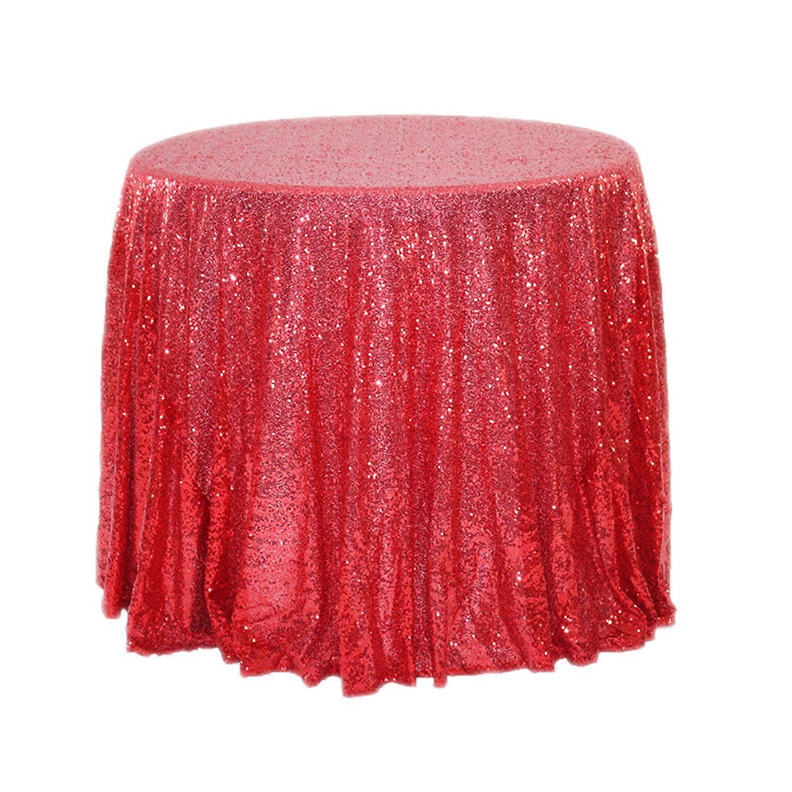 YUEHAO Event & Party Sequin Tablecloth 23.6 Decoration Tablecloth (Big C