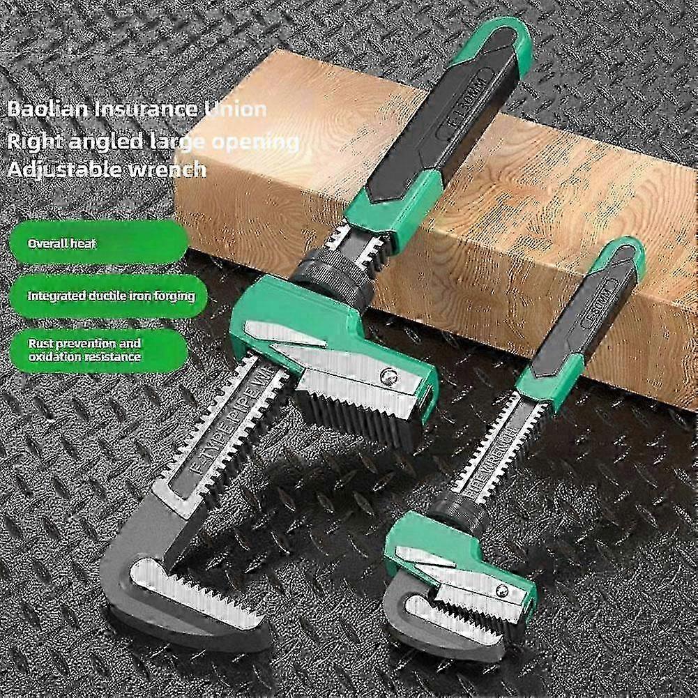Wide Jaw Adjustable Multifunctional F-type Wrench Right Angle Wrench Tool 2025