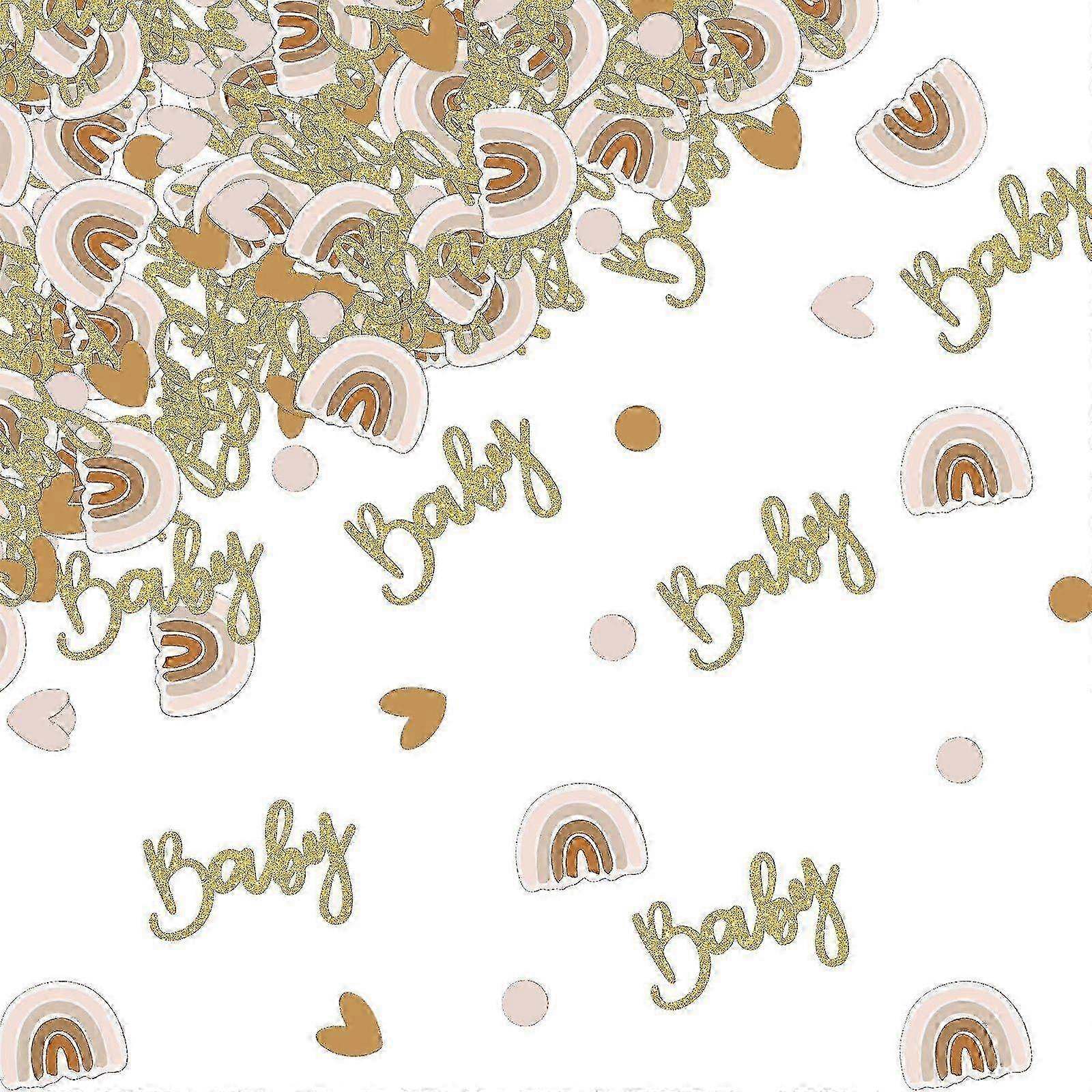 60pcs baby party paper scraps