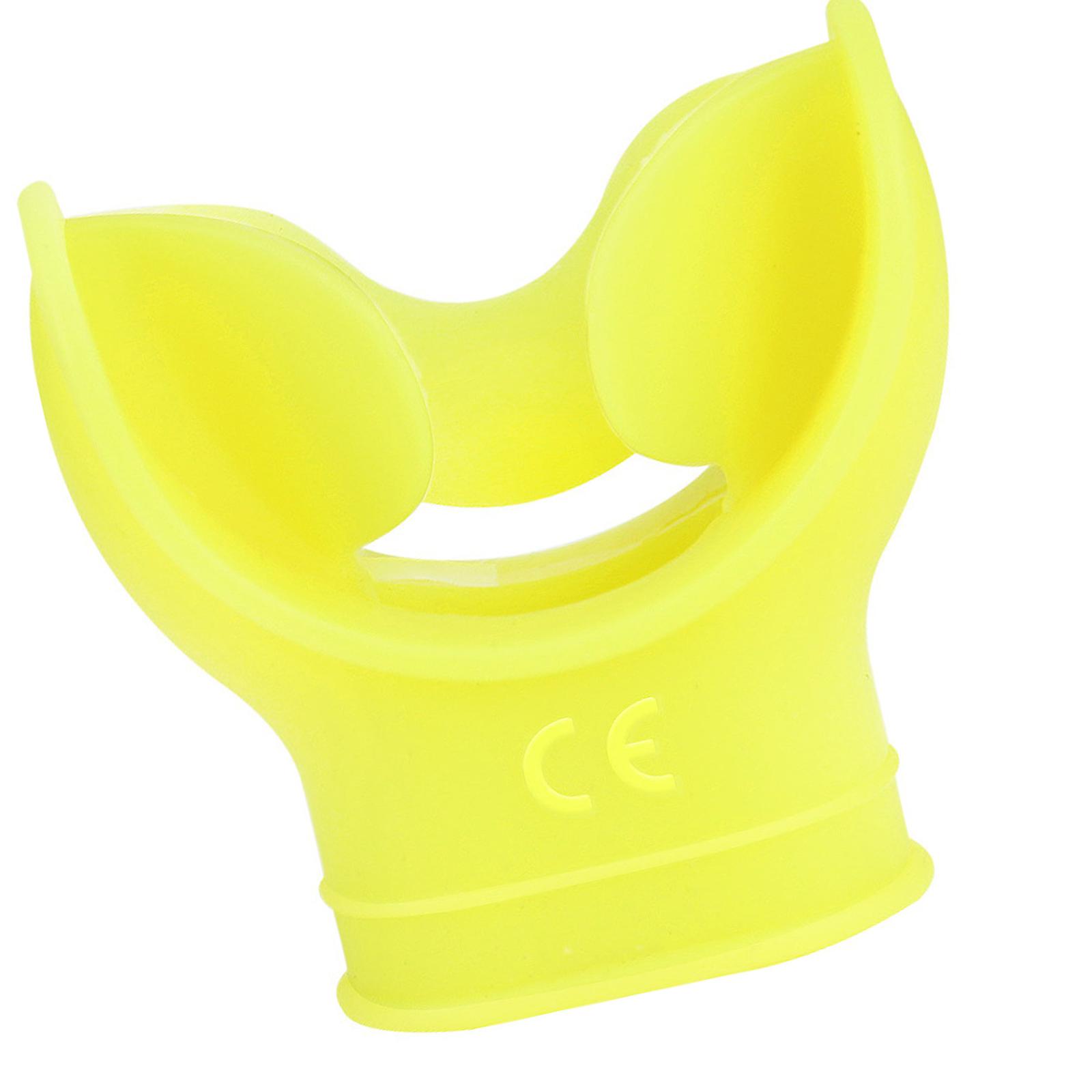 Durability Underwater Regulator Mouthpiece Attachment Resistant To Wear And Harsh Marine Conditions For Extended Use  Yellow