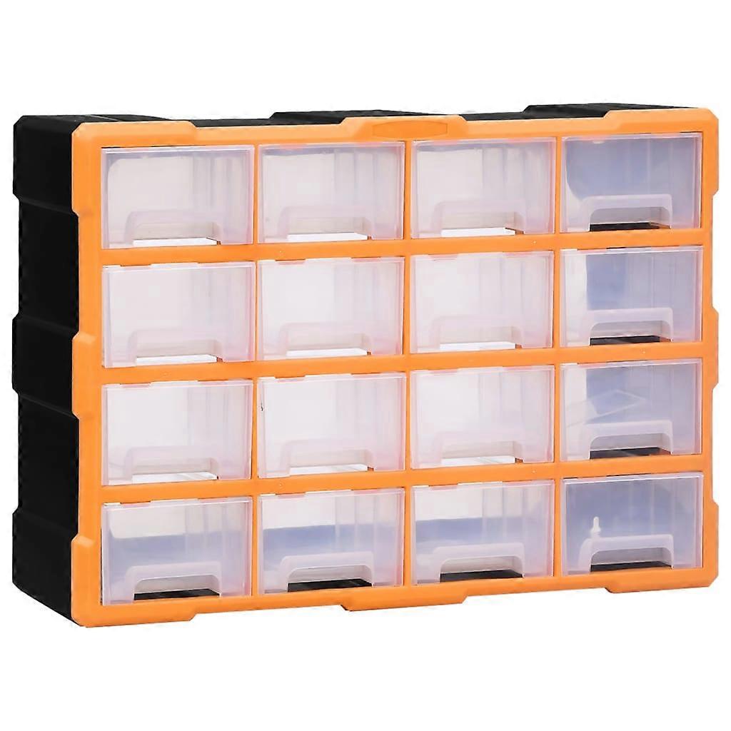 Multiskuff Organizer 16 skuffer 52x16x37 cm