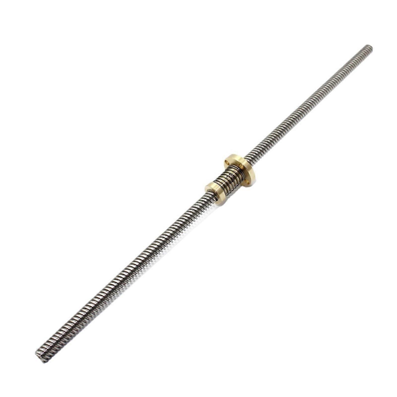 T8 Lead Screw 8mm OD with Anti Backlash Nut 2mm Pitch 100mm Trapezoidal for CNC and Stepper Motor