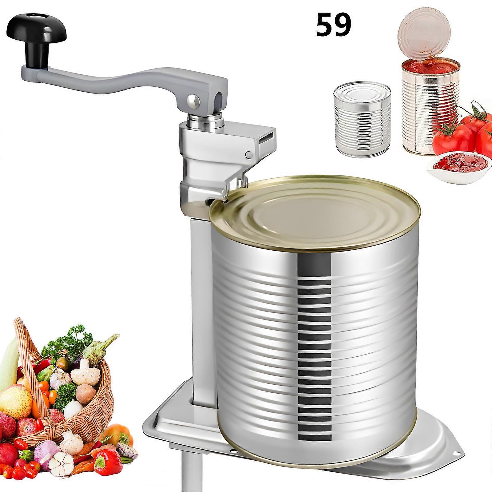 Professional Kitchen Can Opener Manual Design With Detachable Resistant Perfect For Hospitals And Catering Services Multicolor