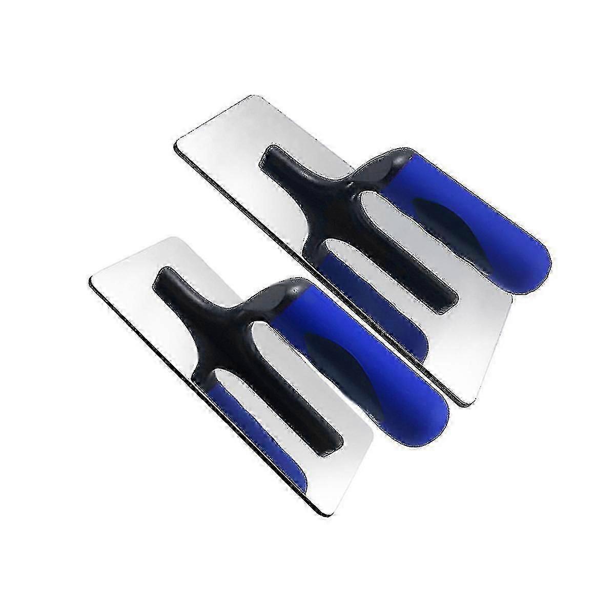 Rustfritt stål venetiansk gipssparkel 2 stk. håndverktøy for maling, gipsing og overflatebehandling