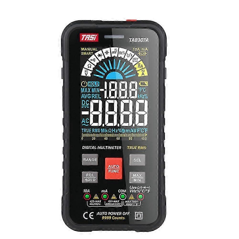 Kaiweets KM601 Intelligent Current Meter True RMS Auto-Range Digital Multimeter with Dual Display for Automotive and Industrial Use