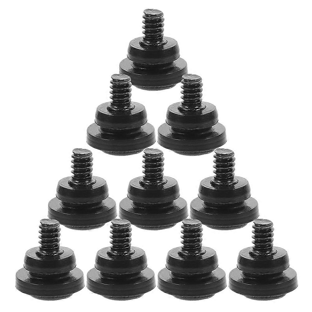 Mounting Screws Pan Head Machine Screws Bolts With Spring Washer For 35 Inch Mechanical Hard Disk Vibration Protection 10Pack