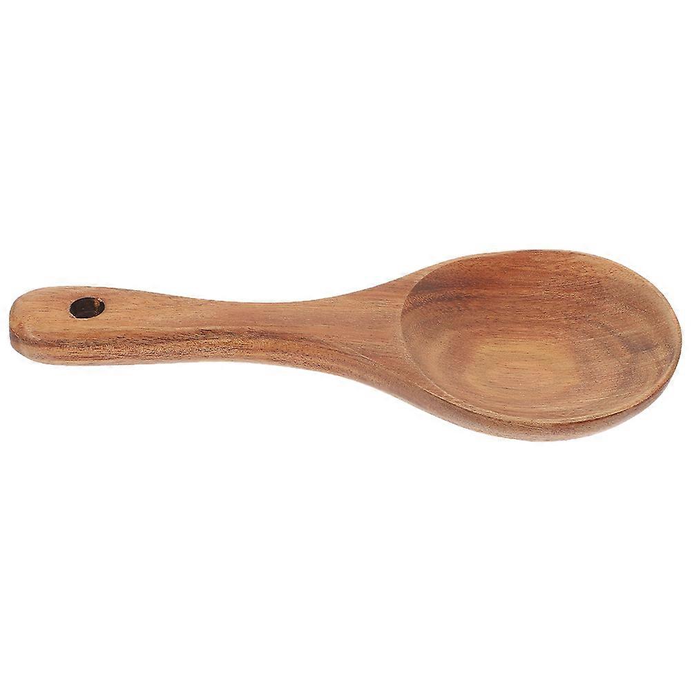 Wooden Rice Paddle Spoon for Rice Serving Non-Stick Cookware Tool