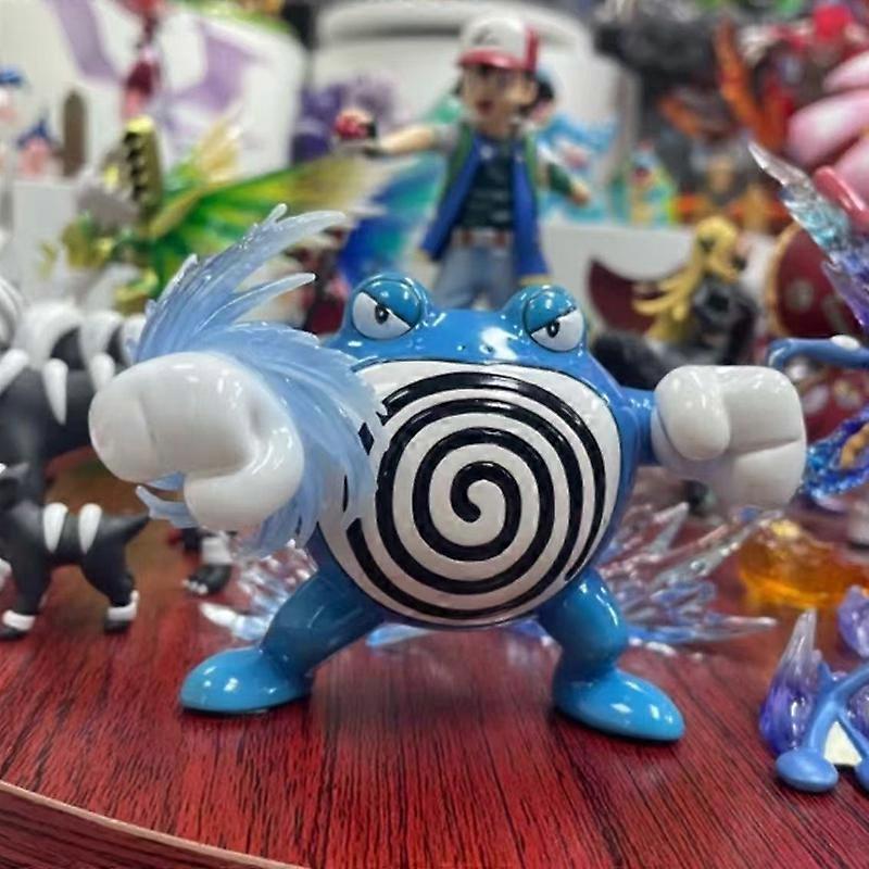 Bkm Pet Anime Surrounding Statue Placement Fast Swimming Frog Crab Handicraft Tide Play Animation Table Set Up Doll Model Gift